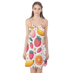 Fruit Sweet Pattern Camis Nightgown 