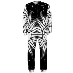 Sun Moon Star Universe Space Onepiece Jumpsuit (men) by Ravend