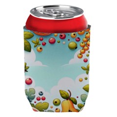 Fruits Sweet Papaya Orange Pattern Can Holder