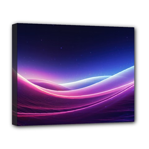 Cosmic Galaxy Quantum Art Nature Deluxe Canvas 20  X 16  (stretched)