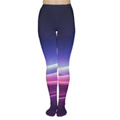 Cosmic Galaxy Quantum Art Nature Tights