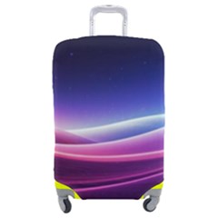 Cosmic Galaxy Quantum Art Nature Luggage Cover (medium) by Ravend