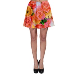 Bouquet Floral Blossom Anniversary Skater Skirt