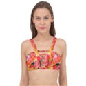 Bouquet Floral Blossom Anniversary Cage Up Bikini Top View1