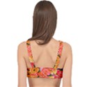 Bouquet Floral Blossom Anniversary Cage Up Bikini Top View2