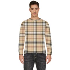 Burberry, Checker, Clothes, Fashion, Pattern Men s Fleece Sweatshirt