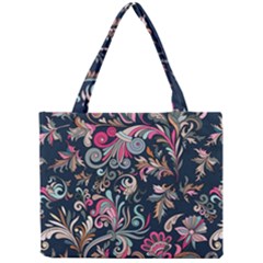 Coorful Flowers Pattern Floral Patterns Mini Tote Bag by nateshop