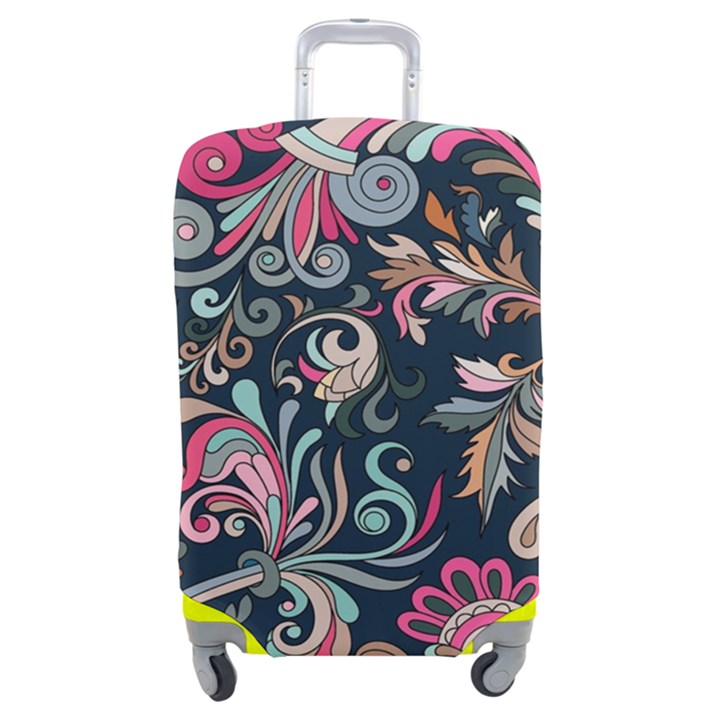 Coorful Flowers Pattern Floral Patterns Luggage Cover (Medium)