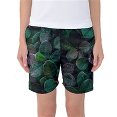 Dark Nature , Nature, Edeg Women s Basketball Shorts