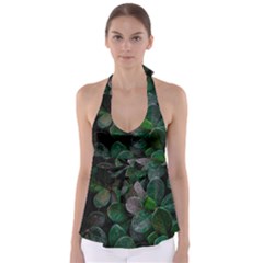 Dark Nature , Nature, Edeg Tie Back Tankini Top