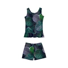 Dark Nature , Nature, Edeg Kids  Boyleg Swimsuit