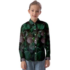 Dark Nature , Nature, Edeg Kids  Long Sleeve Shirt