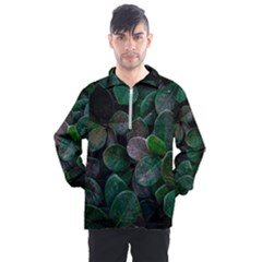 Dark Nature , Nature, Edeg Men s Half Zip Pullover