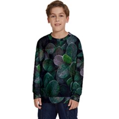 Dark Nature , Nature, Edeg Kids  Crewneck Sweatshirt