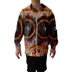 Dreamcatcher, Abstract, Colorful, Colors, Dream, Golden, Vintage Kids  Hooded Windbreaker