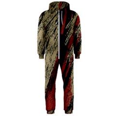 Fabric, Texture, Colorful, Spots Hooded Jumpsuit (men) by nateshop