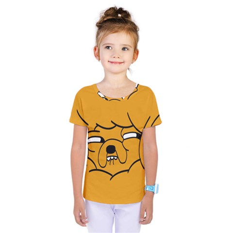 Adventure Time Jake The Dog Kids  One Piece T-shirt by Sarkoni