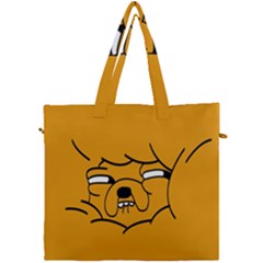 Adventure Time Jake The Dog Canvas Travel Bag by Sarkoni