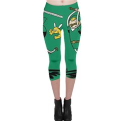 Adventure Time The Legend Of Zelda Capri Leggings 