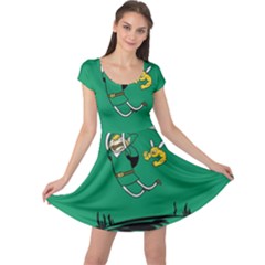 Adventure Time The Legend Of Zelda Cap Sleeve Dress