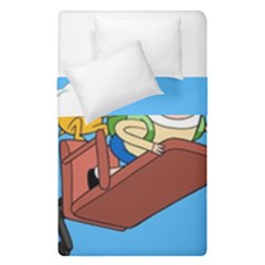 Cartoon Adventure Time Jake And Finn Duvet Cover Double Side (single Size)