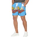 Cartoon Adventure Time Jake And Finn Men s Runner Shorts View3