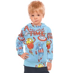 Adventure Time Avengers Age Of Ultron Kids  Hooded Pullover by Sarkoni