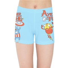 Adventure Time Avengers Age Of Ultron Kids  Sports Shorts