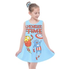 Adventure Time Avengers Age Of Ultron Kids  Summer Dress