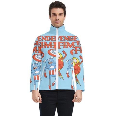 Adventure Time Avengers Age Of Ultron Men s Bomber Jacket by Sarkoni