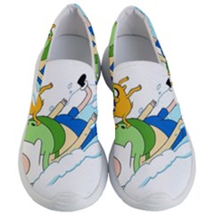 Adventure Time Finn And Jake Snow Women s Lightweight Slip Ons