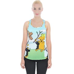 Adventure Time Finn And Jake Cartoon Network Parody Piece Up Tank Top