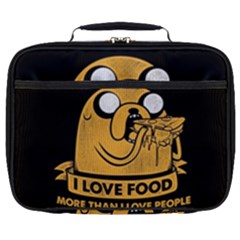 Adventure Time Jake  I Love Food Full Print Lunch Bag