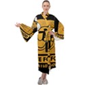 Adventure Time Jake  I Love Food Maxi Velvet Kimono View1