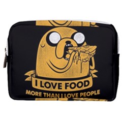 Adventure Time Jake  I Love Food Make Up Pouch (Medium)