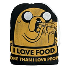 Adventure Time Jake  I Love Food Drawstring Pouch (3XL)