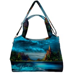 Artistic Fantasy Psychedelic Double Compartment Shoulder Bag