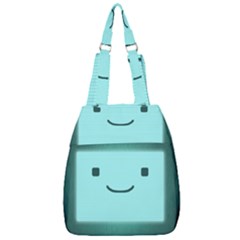 Adventure Time Bmo Center Zip Backpack