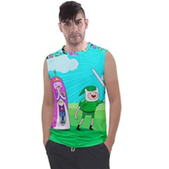 Adventure Time The Legend Of Zelda Parody Men s Regular Tank Top by Sarkoni