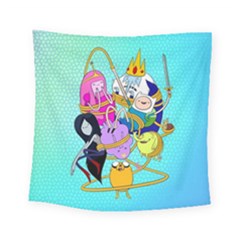 Adventure Time Cartoon Square Tapestry (small)