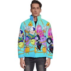 Adventure Time Cartoon Men s Puffer Bubble Jacket Coat