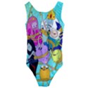 Adventure Time Cartoon Kids  Cut-Out Back One Piece Swimsuit View1