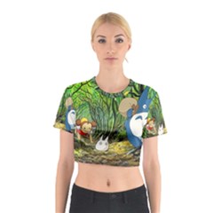 Anime My Neighbor Totoro Jungle Cotton Crop Top