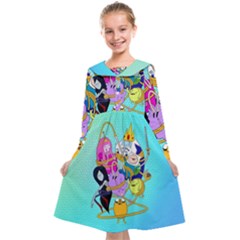 Adventure Time Cartoon Kids  Midi Sailor Dress