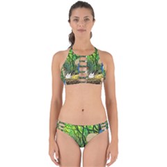 Anime My Neighbor Totoro Jungle Perfectly Cut Out Bikini Set