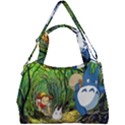 Anime My Neighbor Totoro Jungle Double Compartment Shoulder Bag View1