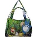 Anime My Neighbor Totoro Jungle Double Compartment Shoulder Bag View2