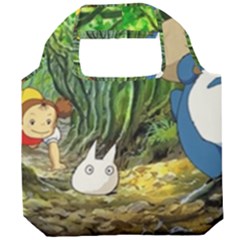 Anime My Neighbor Totoro Jungle Foldable Grocery Recycle Bag by Sarkoni