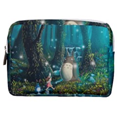 Anime My Neighbor Totoro Jungle Natural Make Up Pouch (medium) by Sarkoni