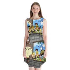 My Neighbor Totoro Sleeveless Chiffon Dress  